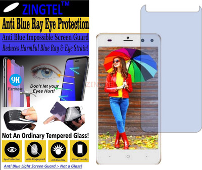 ZINGTEL Impossible Screen Guard for INTEX LIONS T1 PLUS (Impossible UV AntiBlue Light)(Pack of 1)