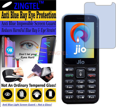 ZINGTEL Impossible Screen Guard for JIO LYF F90 (Impossible UV AntiBlue Light)(Pack of 1)