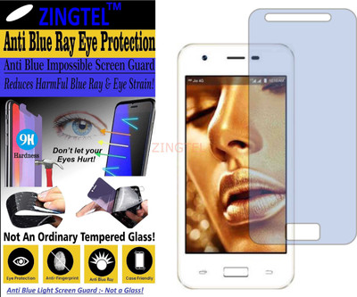 ZINGTEL Impossible Screen Guard for JIO LYF C451 (Impossible UV AntiBlue Light)(Pack of 1)
