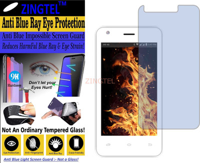 ZINGTEL Impossible Screen Guard for LYF FLAME 2 (LS-4004) (Impossible UV AntiBlue Light)(Pack of 1)