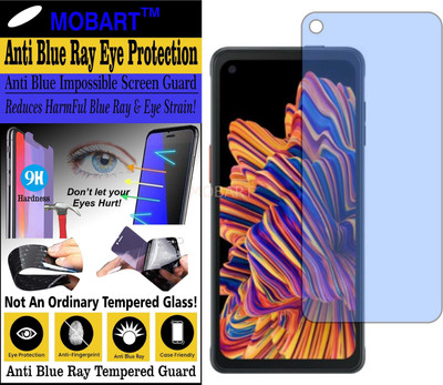 MOBART Impossible Screen Guard for SAMSUNG GALAXY XCOVER PRO (Impossible UV AntiBlue Light)(Pack of 1)