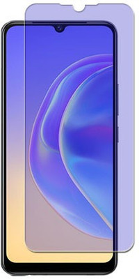 SOMTONE Tempered Glass Guard for Vivo V21e FRONT ANTI BLUE(Pack of 1)