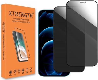 XTRENGTH Tempered Glass Guard for Apple iPhone 12(Pack of 2)