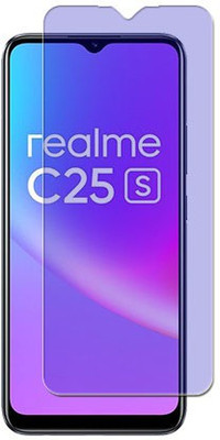 MUTAALI Tempered Glass Guard for Realme C25s Front Anti Blue(Pack of 1)