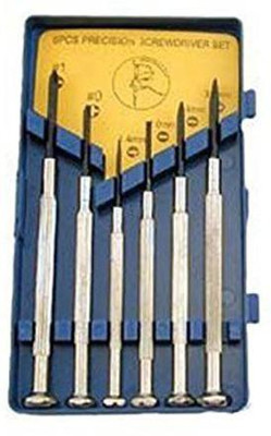 CIC AASONS Watchmaker Precision Screwdriver Set (6 Pieces) Precision Screwdriver Set(Pack of 6)