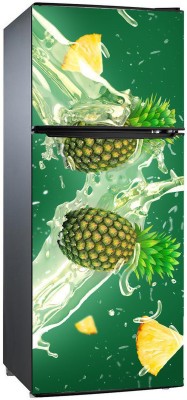 MODERN CREATIONS 160 cm Pineapple Water Splash Self Adhesive Sticker(Pack of 1)