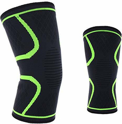 GJSHOP Football Sport Safety KneepadTraining Elastic Knee Support Knee Protect Knee Support