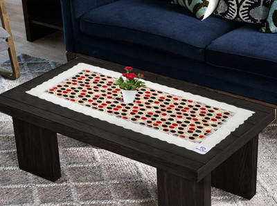 Heart Home Multicolor 92 cm Table Runner(PVC)