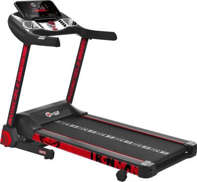 Powermax Fitness MTA-2500 Motorized Treadmill with Automatic Lubrication and Jumping Wheels Treadmill