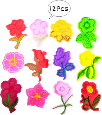 Smark Applique Patch(12, Multicolor)