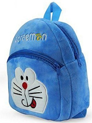 Zuegen Kids School Bag Plush Cartoon Baby Boys/Girls Plush Bag (Yellow, 11 L) 11 L Backpack(Blue)