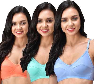 INNER TOUCH Women T-Shirt Non Padded Bra(Multicolor)