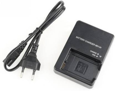 Amabu MH-24 charger for EN-EL-14 battery with cable for Ni-kon D5200/5300 D3100/3200  Camera Battery Charger(Black)