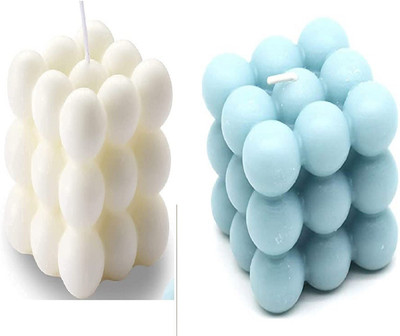 CHIKLIT ENTERPRISE Pack of 2 Pcs 2.5 Inch x 2.5 Inch Each Scented Jasmine & Lemongrass Wax Bubble Candle Combo Pack, White & Green (Pack of 2 Pcs) (2.5 Inch x 2.5 Inch Each) (Jasmine & Lemongrass) (White & Green) Candle(Green, Pack of 2) CHIKLIT ENTERPRISE Pack of 2 Pcs 2.5 Inch x 2.5 Inch Each Scented Jasmine & Lemongrass Wax Bubble Candle Combo Pack, White & Green (Pack of 2 Pcs) (2.5 Inch x 2.5 Inch Each) (Jasmine & Lemongrass) (White & Green) Candle(Green, Pack of 2)