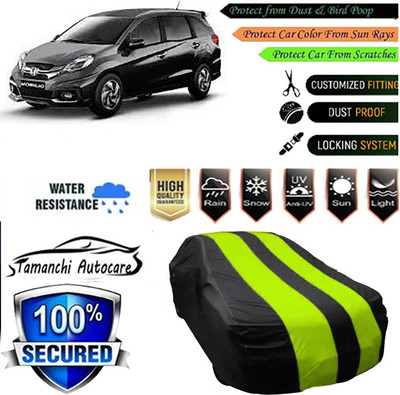 Tamanchi Autocare Car Cover For Honda Mobilio(Green, Black)