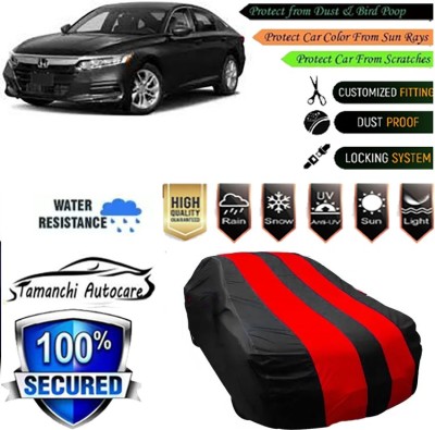 Tamanchi Autocare Car Cover For Honda City i-Dtec(Red, Black)