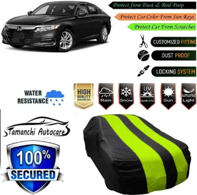 Tamanchi Autocare Car Cover For Honda City i-Dtec(Green, Black)