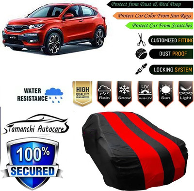 Tamanchi Autocare Car Cover For Honda XRV(Red, Black)