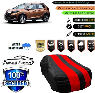 Tamanchi Autocare Car Cover For Honda WR-V(Red, Black)