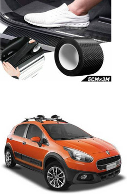 APICAL Plastic Car Door Guard(Black, Pack of 1, Fiat, Avventura)