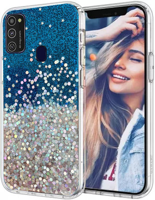 KC Back Cover for Samsung Galaxy M21(Blue, Shock Proof, Silicon, Pack of: 1)