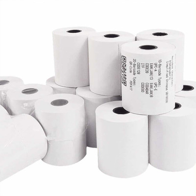 Supermax Thermal Paper/ POS Machine Rolls 2 Inch- 55mm X 15 Mt 70 GSM (Pack Of 40 Rolls) Thermal Cash Register Paper(55 mm x 15 meter)