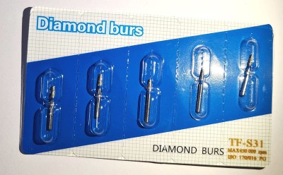 pyrax Dental Diamond Burs Pack of 5pc TF-S31 Dental Elevator