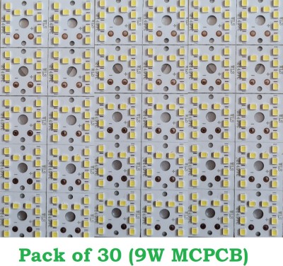 SG Flash (pack of 30) 9w MCPCB Led Raw Material For Led Bulb Light Electronic Components Electronic Hobby Kit