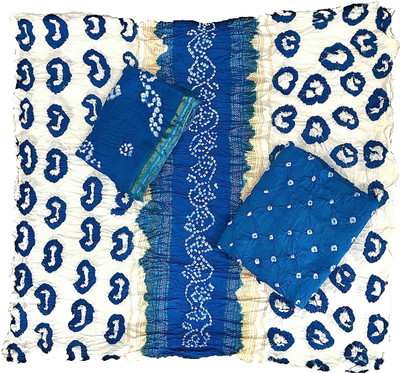 M S BANDHANI Cotton Silk Printed Salwar Suit Material