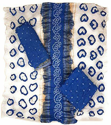 M S BANDHANI Cotton Silk Printed Salwar Suit Material
