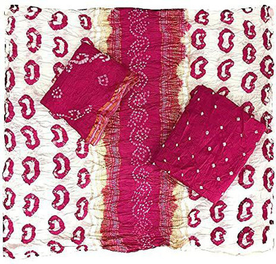 M S BANDHANI Cotton Silk Printed Salwar Suit Material