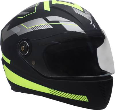 Flipkart SmartBuy G-Sports- Matt Motorbike Helmet  (Yellow, Black)