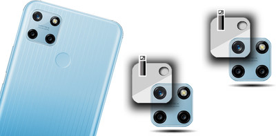 HIRDESH Back Camera Lens Glass Protector for REALME C25Y(Pack of: 2)