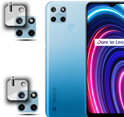 HIRDESH Back Camera Lens Glass Protector for REALME C25Y(Pack of: 2)