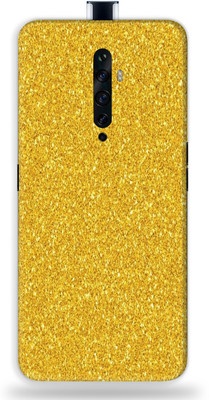 Jeeva Creation OPPO Reno 2z, OPPO Reno 2z Mobile Skin(Ultra Golden Gliter1 Skin With High Matte Finish.)