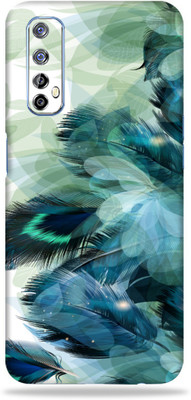 AsSkin Realme 7 Mobile Skin(Ultra Super Pankh With High Matte Finish.)