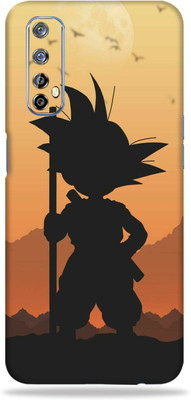 LAMHA Realme 7 Mobile Skin(Ultra Super Goku Sunset With High Matte Finish.,.)