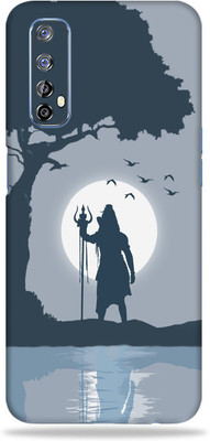 AsSkin Realme 7, real me 7 Mobile Skin(Ultra Super Lord Shiva Skin With High Gloss Finish).)