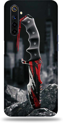 LAMHA Realme 6I Mobile Skin(Ultra Super Killer Knife Skin With High Matte Finish.,.)