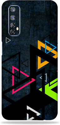 AsSkin Realme 7, real me 7, Realme7 Mobile Skin(Ultra Super Color Tringles With High Matte Finish.)