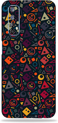 LAMHA Realme 7 Mobile Skin(Ultra Super Geometric Shape With High Matte Finish.,.)