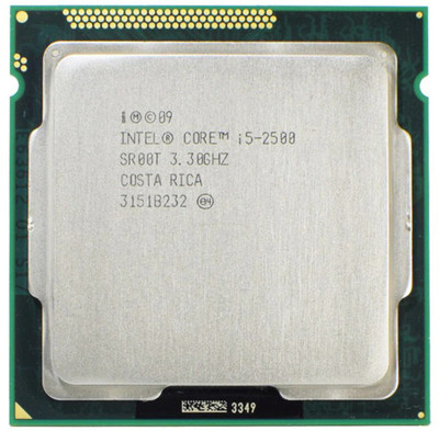 Intel i5 2500 3.7 GHz LGA 1155 Socket 2 Cores Desktop Processor(Silver)