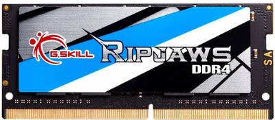 G skill RIPJAW DDR4 4 GB (Single Channel) Laptop D RAM (F4-2400C16S-4GRS)(Black, Blue, Gray)