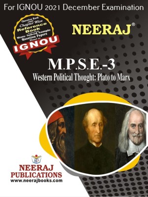 MPSE3, Western Political Thought(Paperback, Expert Panel of Neeraj Publications 2021)