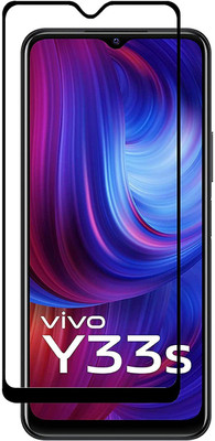 TESPARK Edge To Edge Tempered Glass for Vivo Y33s(Pack of 1)