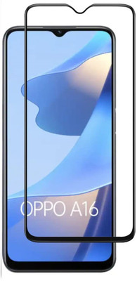 GDBUY Edge To Edge Tempered Glass for Oppo A16(Pack of 1)
