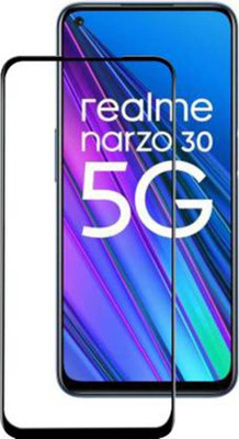 SRT Edge To Edge Tempered Glass for Realme Narzo 30 5G(Pack of 1)