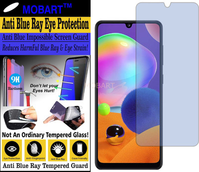 MOBART Impossible Screen Guard for SAMSUNG GALAXY A31 (SM-A315F) (Impossible UV AntiBlue Light)(Pack of 1)