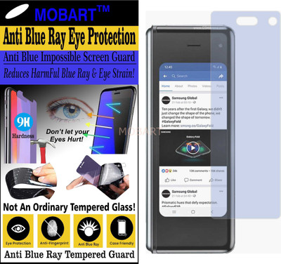 MOBART Impossible Screen Guard for SAMSUNG FOLD 5G (Impossible UV AntiBlue Light)(Pack of 1)