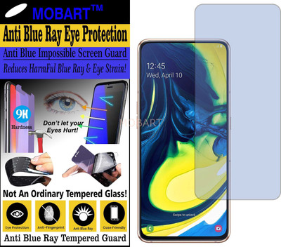 MOBART Impossible Screen Guard for SAMSUNG A80 (Impossible UV AntiBlue Light)(Pack of 1)